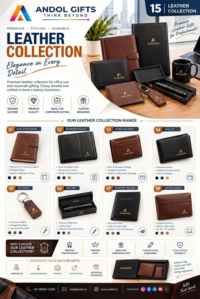 Leather Collection catalogue page