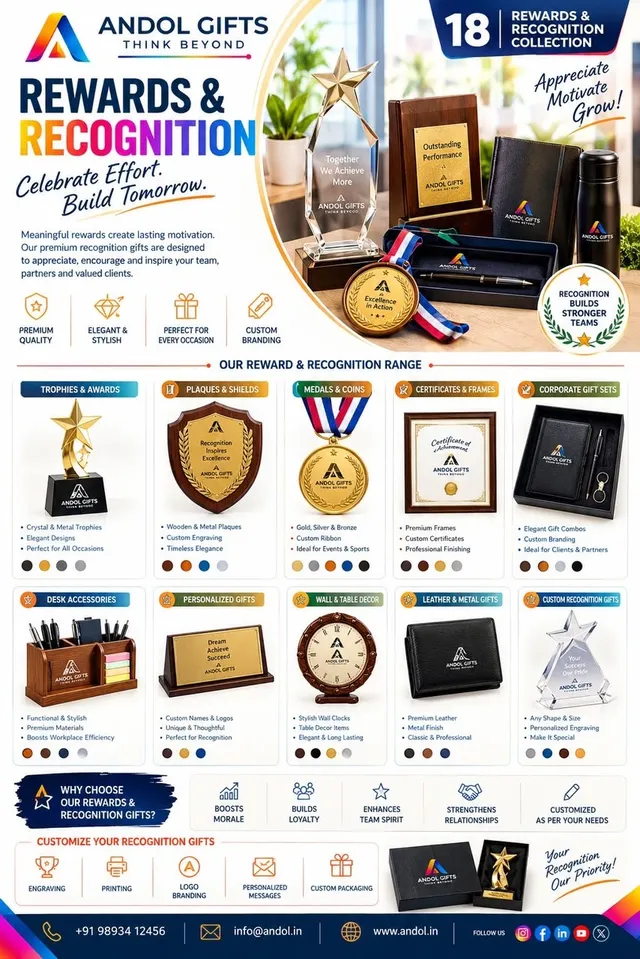 Rewards & Recognition catalogue page